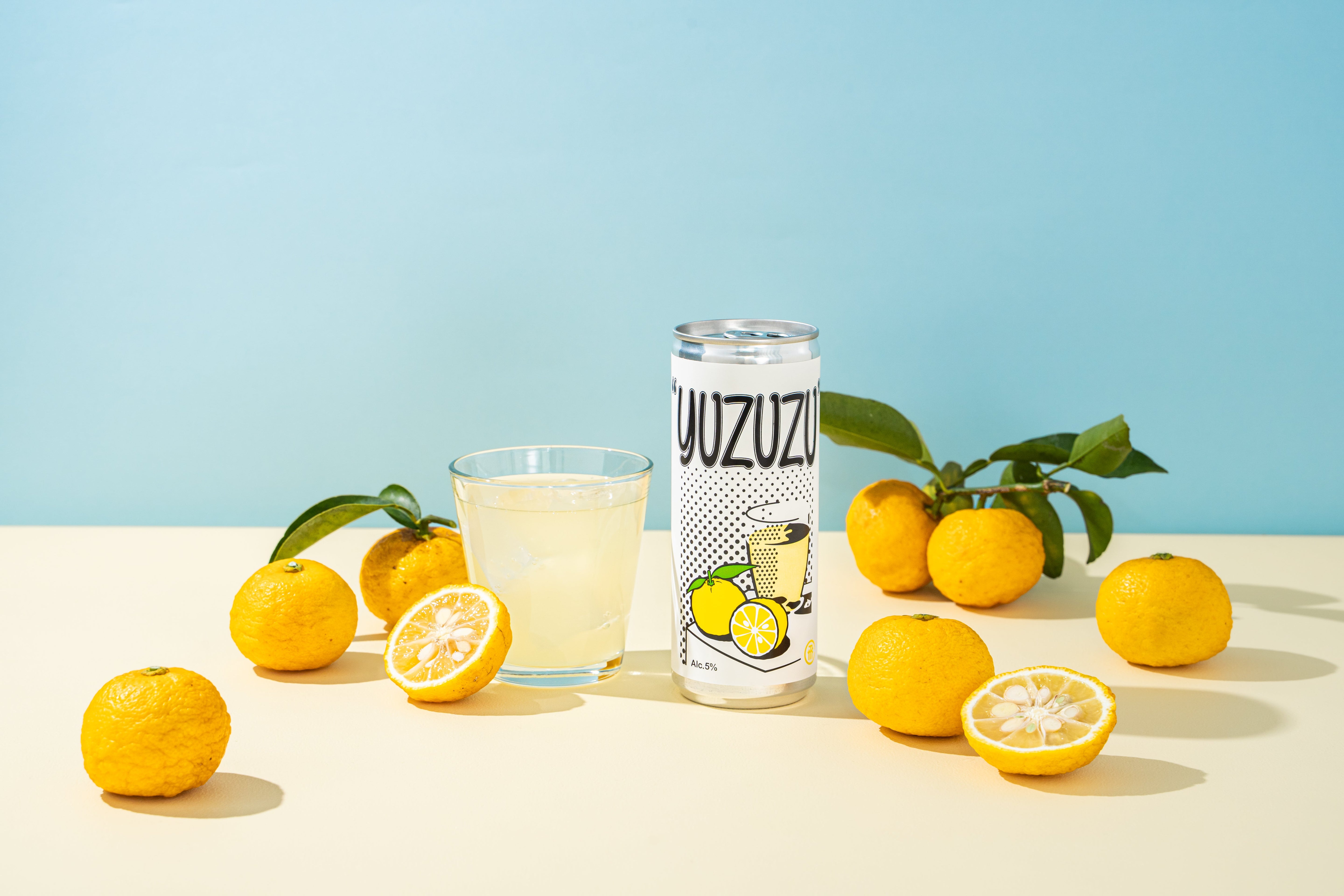 炭酸ゆずのお酒「YUZUZU(ゆずず)」、誕生！！